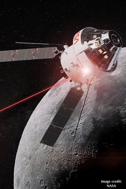 Photon Spot in action — NASA Artemis mission